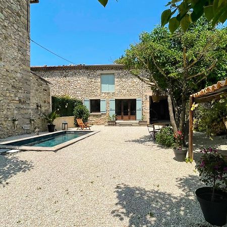 Mazet En Provence Pour 4, Piscine Chauffee Privee, Jardin Clos Prive, Barbecue, Chiens Admis Sainte-Jalle Екстериор снимка
