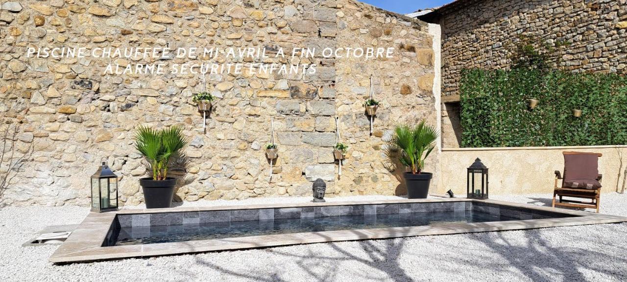 Le Mazet Sainte-Jalle, Piscine Chauffee, Jardin Clos, Barbecue En Baronnies Provencales Екстериор снимка